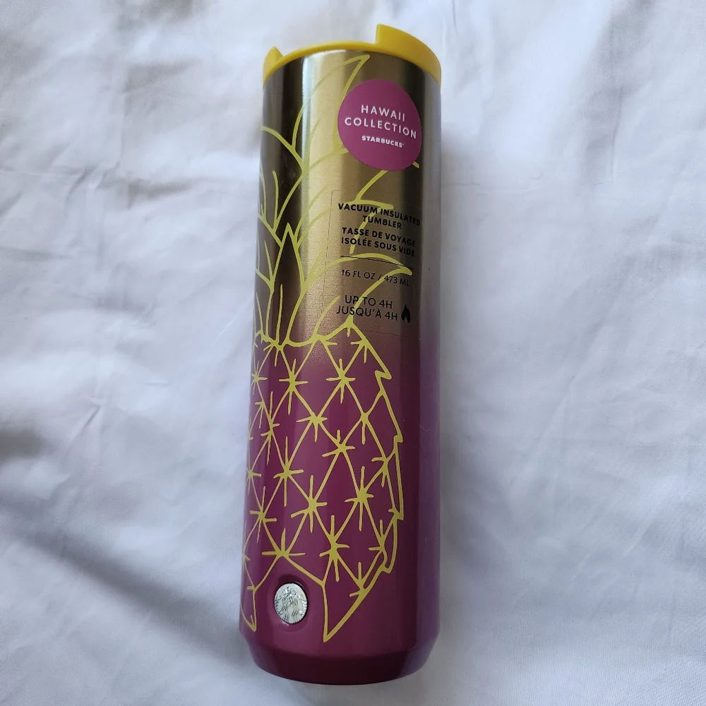 Starbucks Hawaii Collection Vacuum Insulated Tumbler Pineapple